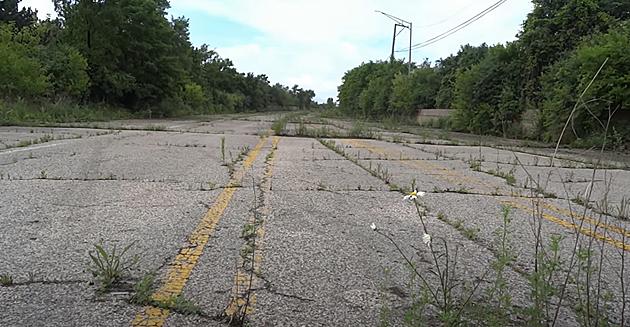 Abandoned Stretch of Route 66 in Illinois