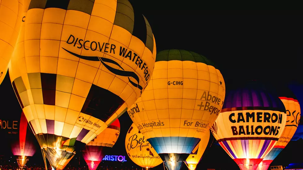 See Dozens of Hot Air Balloons Light up the Night During Indiana&#8217;s Hot Air Balloon Festival