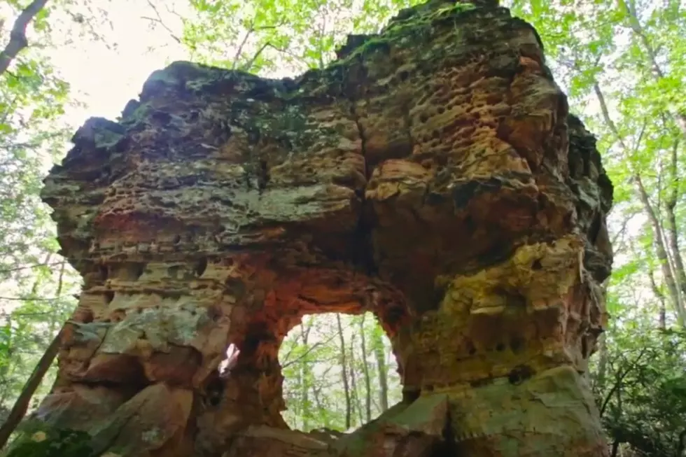 A Trail in Kentucky's Forest Takes You to an Eerie Arch