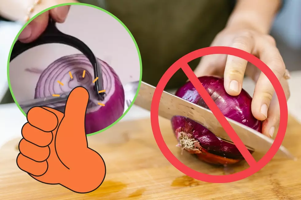 This Genius Onion Slicing Hack Will Change Your Kitchen Game