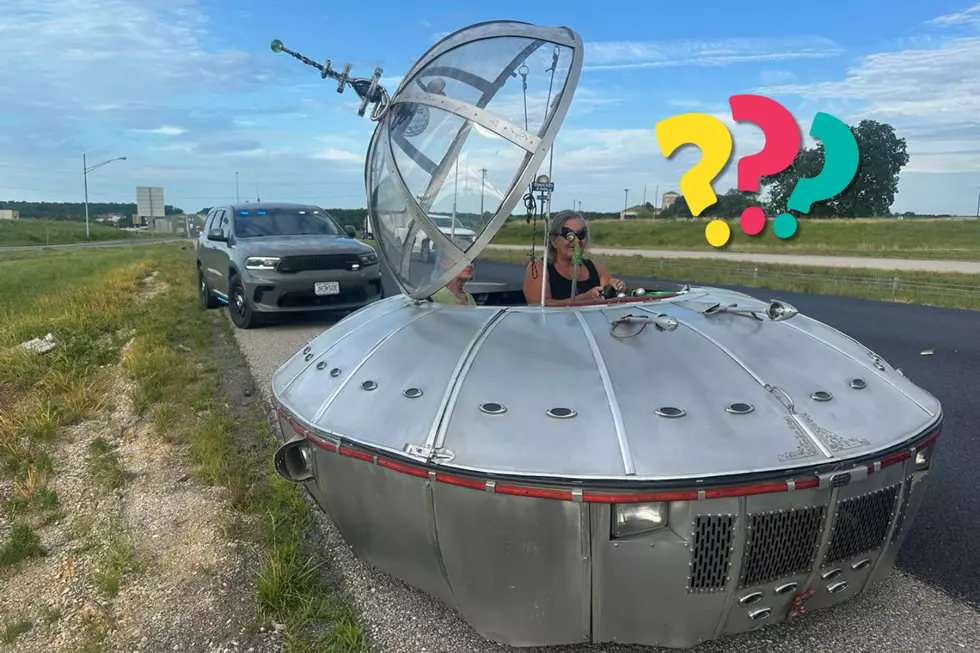 Indiana Man Gets Pulled Over While Driving a Flying Saucer
