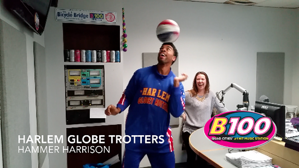 Globetrotters Bring Game To B100!