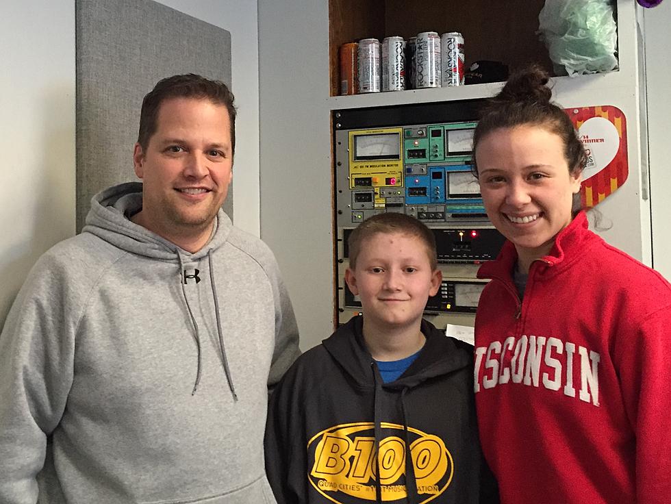 Eli From Davenport Stops By To Visit Kevin And Olivia