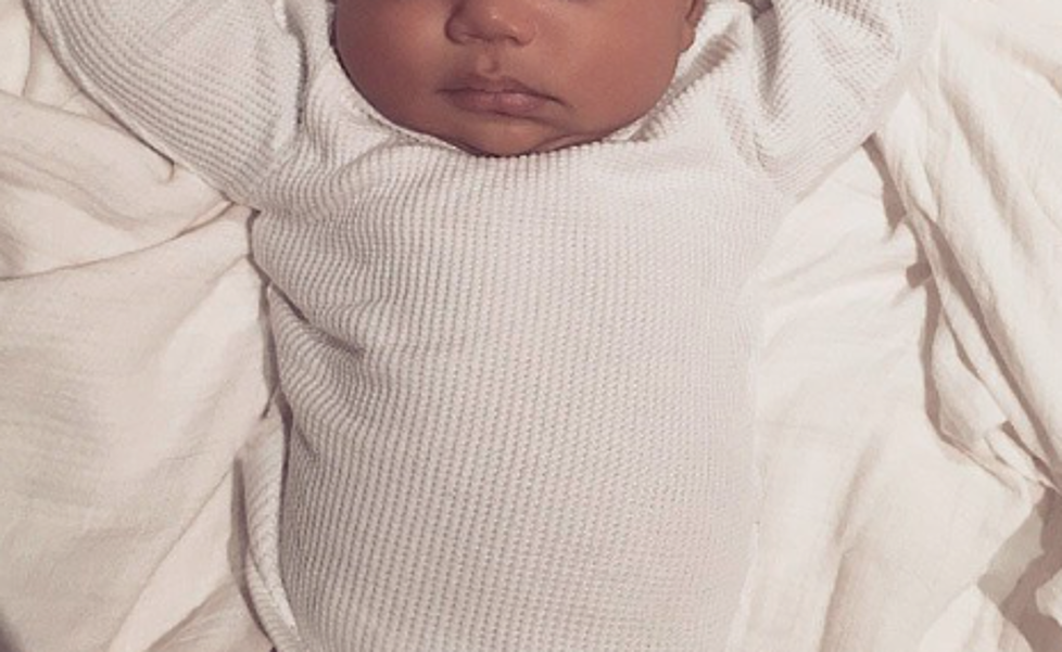 Kim Kardashian shares first pic of baby boy