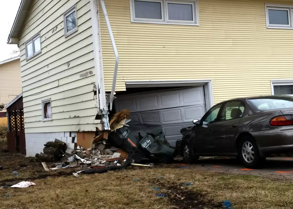 Davenport House Survives Car Smashing Into It&#8217;s Garage