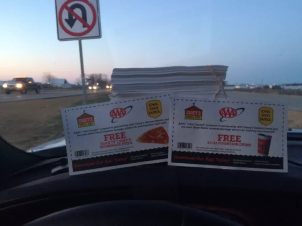 Wearing Your Seatbelt Could Score You Pizza &#038; Pop