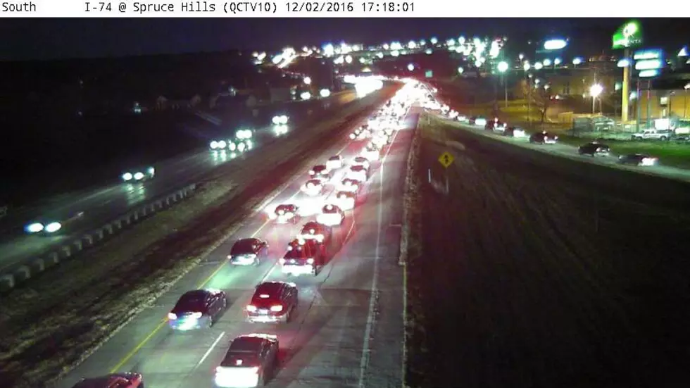 I-74 Illinois Bound Jammed Due to Accident