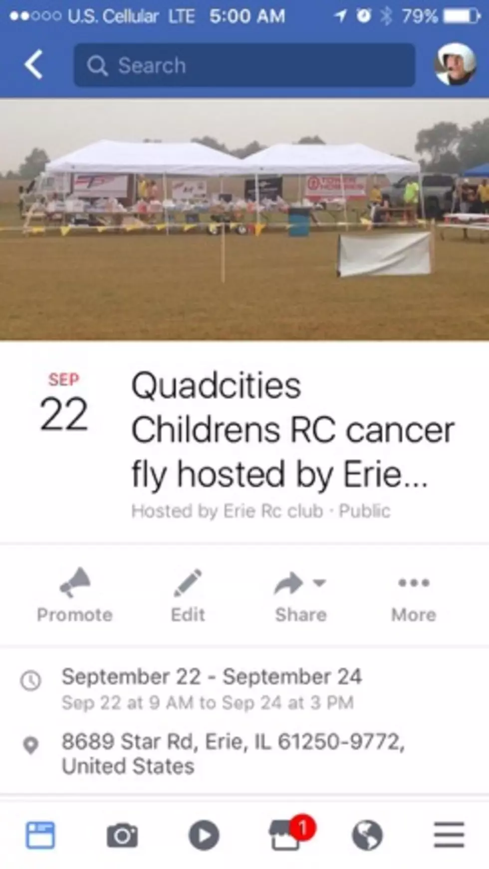 Quad Cities Children&#8217;s RC Cancer Fly