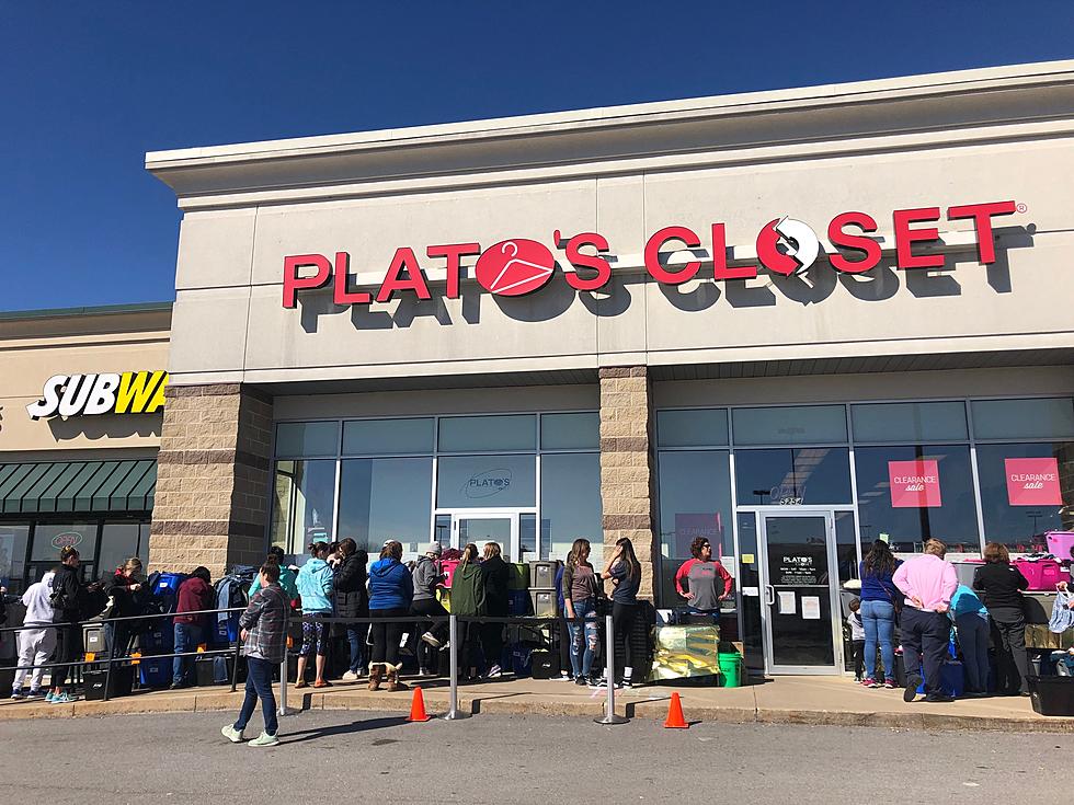 Long Lines Today at Plato&#8217;s Closet in Davenport