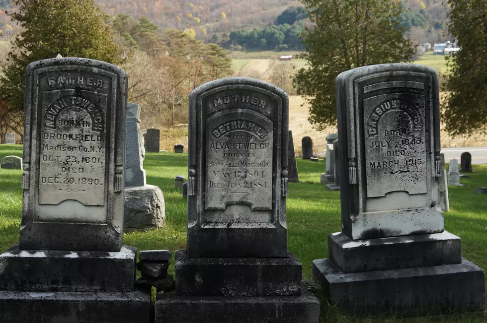 There's A QC House For Sale...With Tombstones Out Back