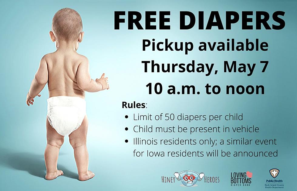 Rock Island County Health Department Giving Away Diapers