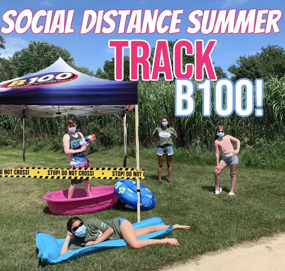 The B100 Summer Social Distance Tracker