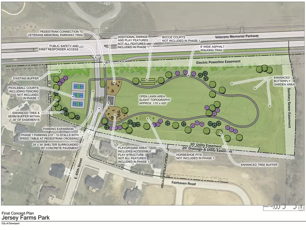 Davenport Officials Approve Construction Costs For New Park