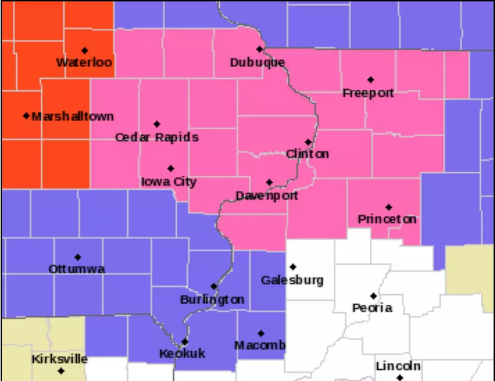 UPDATE: Winter Storm Warning, Advisory Issued For QCA