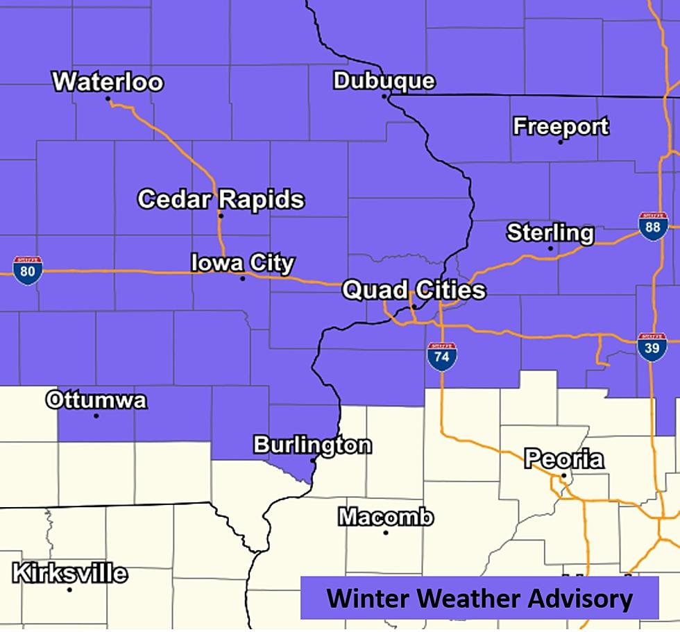 Winter Weather Advisory Issued For Quad Cities Area
