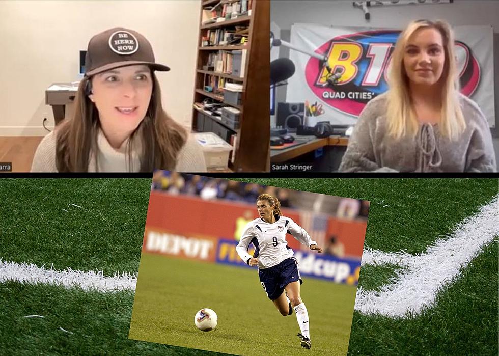 Watch B100’s Exclusive Interview With Olympic Soccer Star Mia Hamm