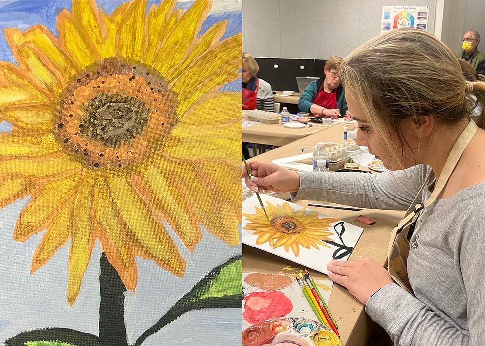 Love Spring? Bid On My Sunflowers Painting to Benefit Ukraine