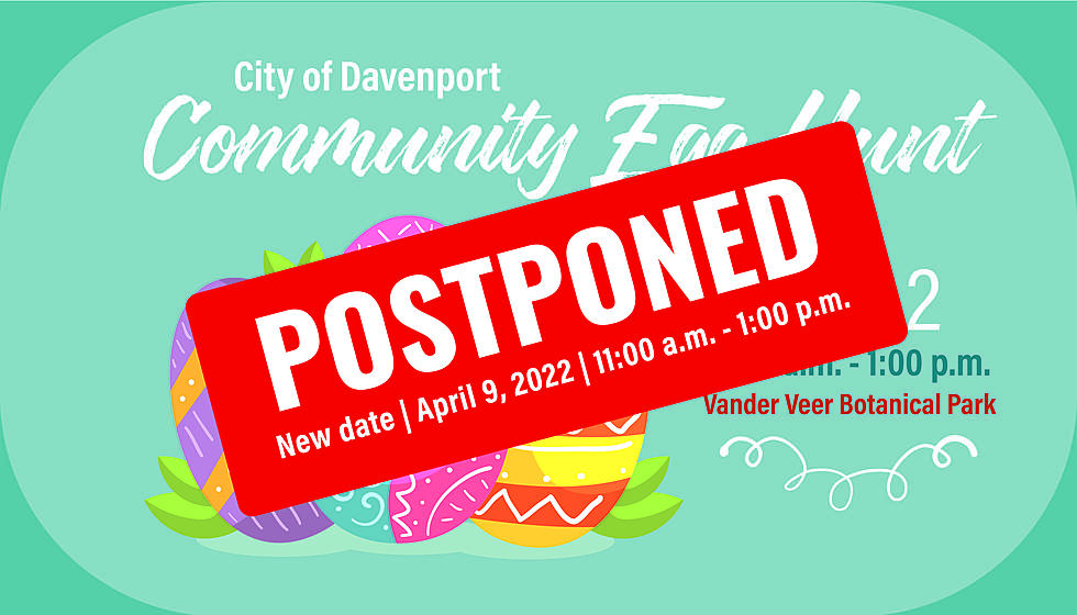 City Of Davenport’s Community Wide Egg Hunt Postponed Due To Weather