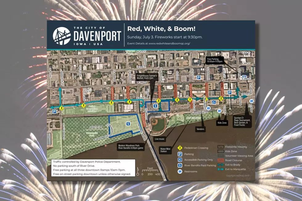 Davenport Parking Details For Red, White, & Boom! 2022