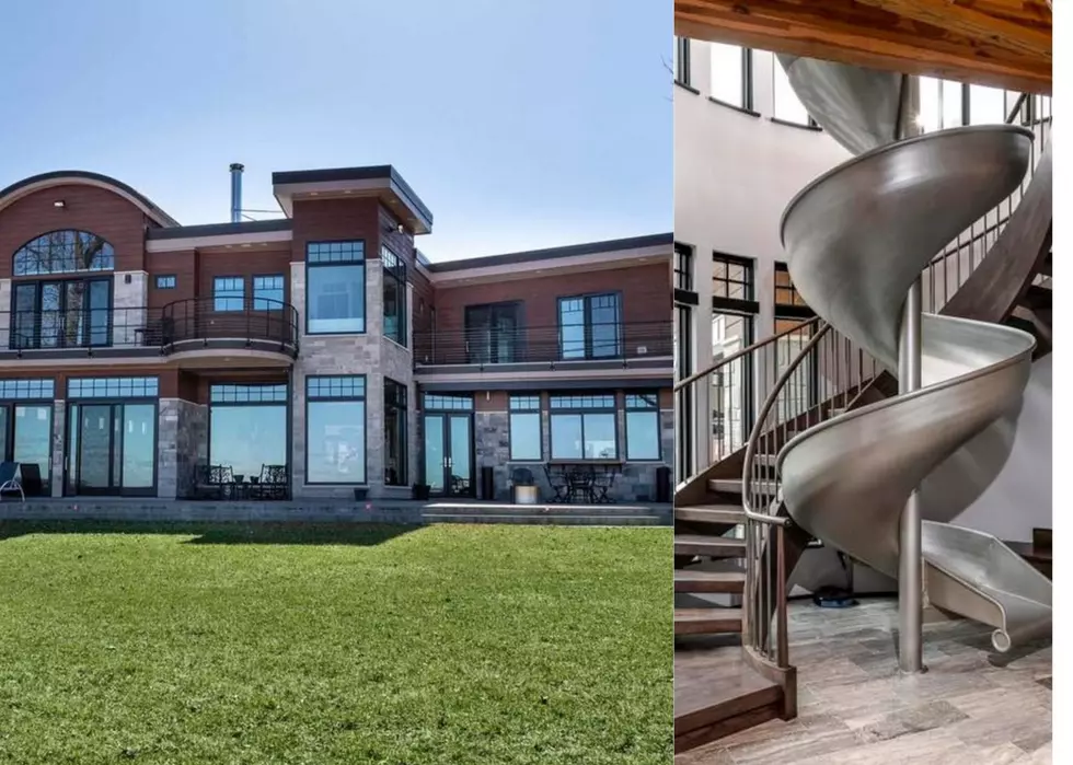 You Can Slide in This Lakefront, Ritzy $4.25 Million Madison, WI Mansion