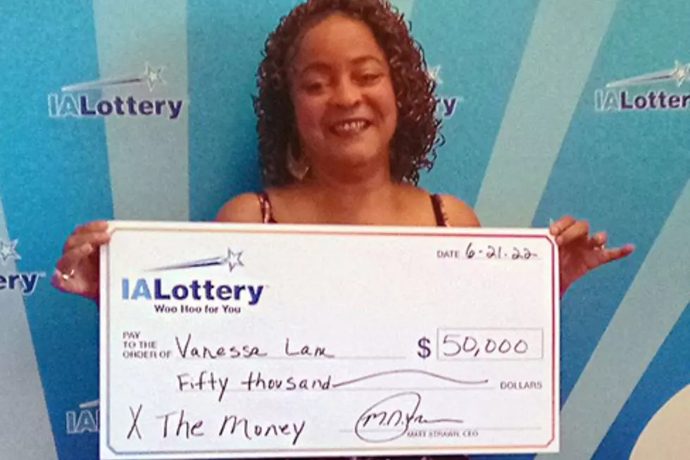 Bettendorf Woman Wins $50,000 With Iowa Lottery Scratch-Off Ticket