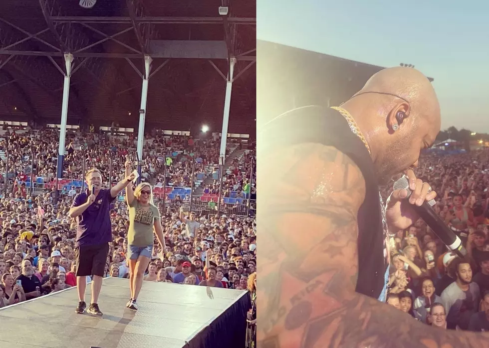 Welcome To My House: Nelly &#038; Flo Rida Take MVF Grandstand With B100 [PICS]