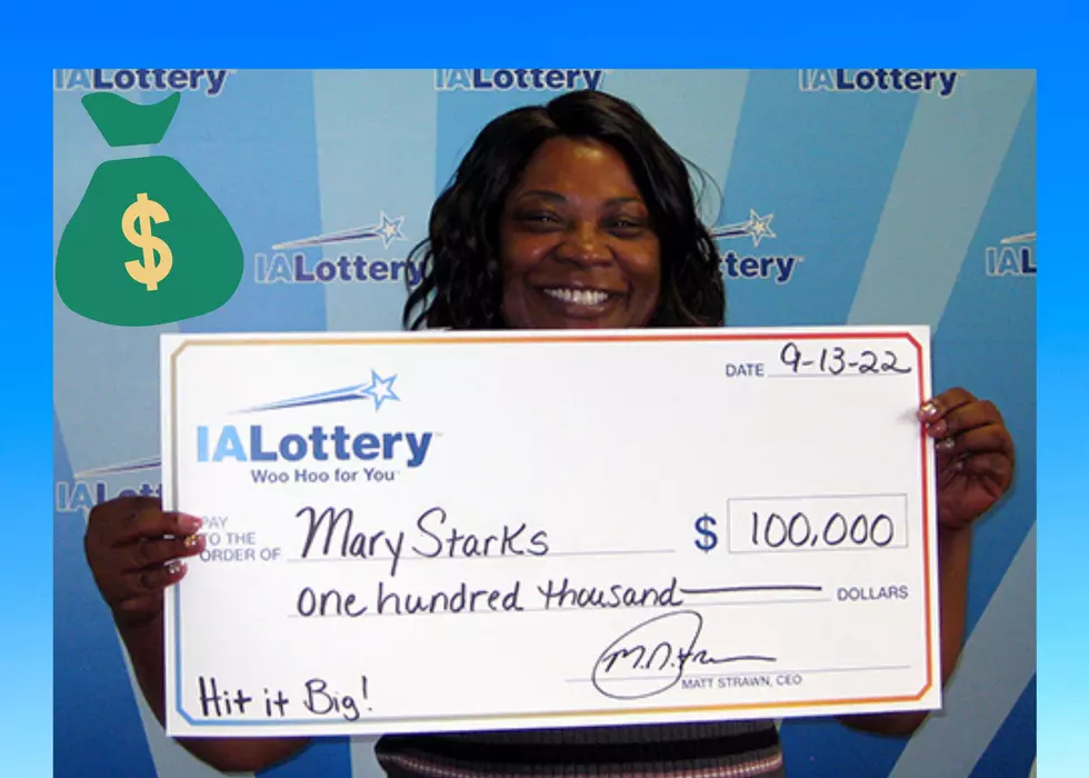 Davenport Woman Wins Her Second Big Lottery Prize