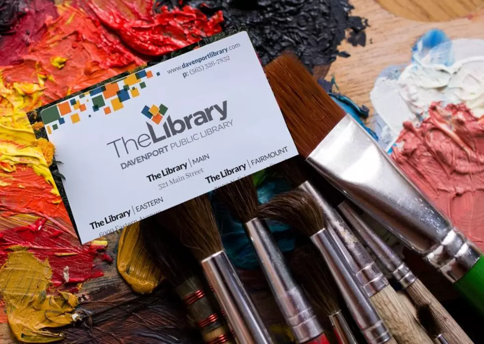 Feeling Artsy? You Can Design Davenport Library’s New Library Cards
