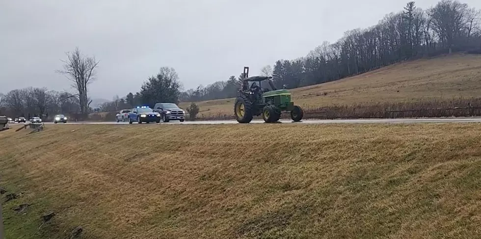 WATCH: Man Leads Police On A Chase In A Stolen John Deere Tractor