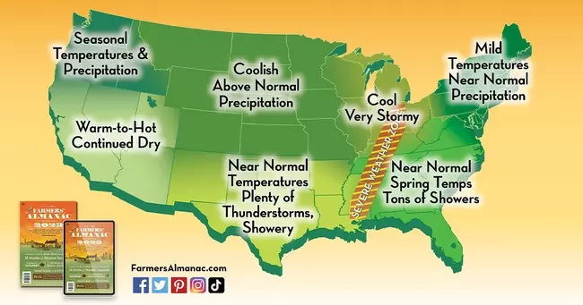 Farmers' Almanac declares parts of US 'hibernation zone' with predicted  'glacial, snow-filled' winter