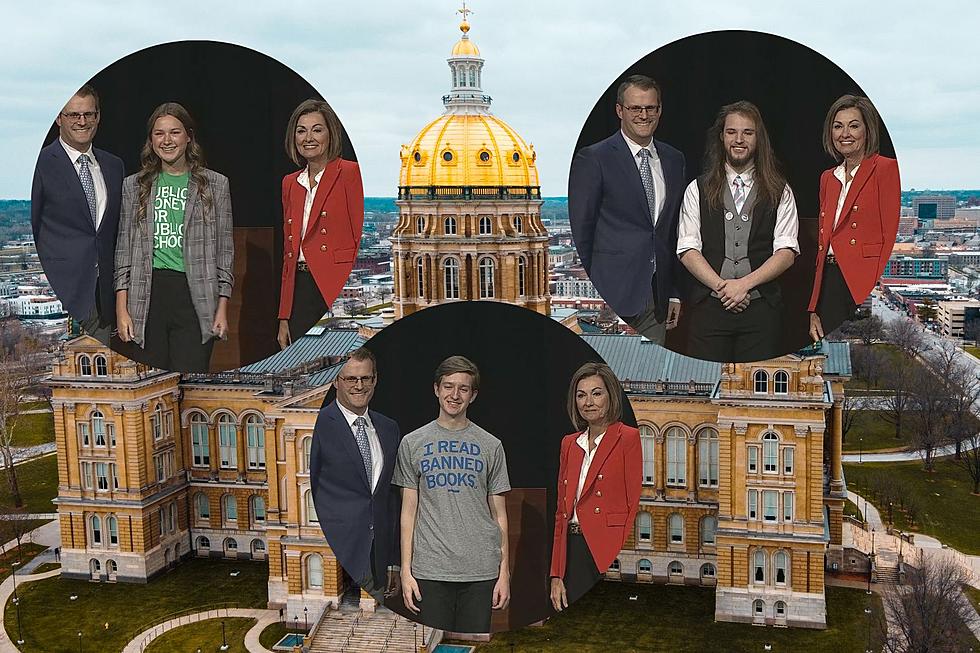 Iowa Teens Photos Go Viral For Protest Of Governor Reynolds