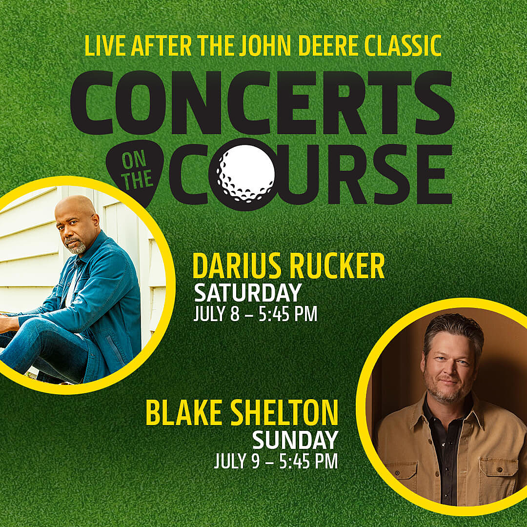 Two Major Country Acts Coming To The 2023 John Deere Classic