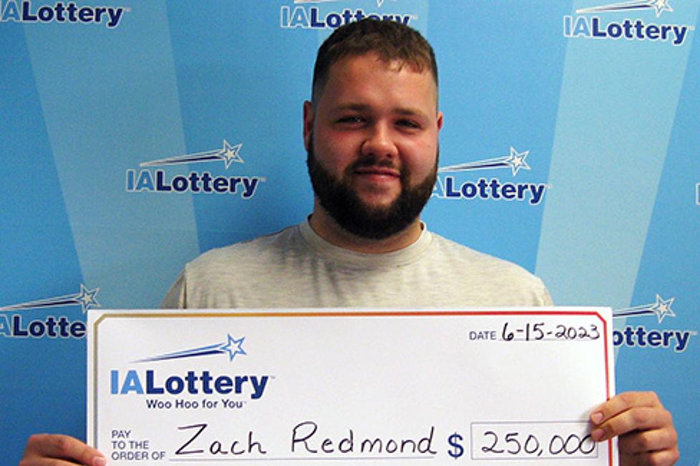Eastern Iowa Man Wins $250,000 Jackpot From The Iowa Lottery