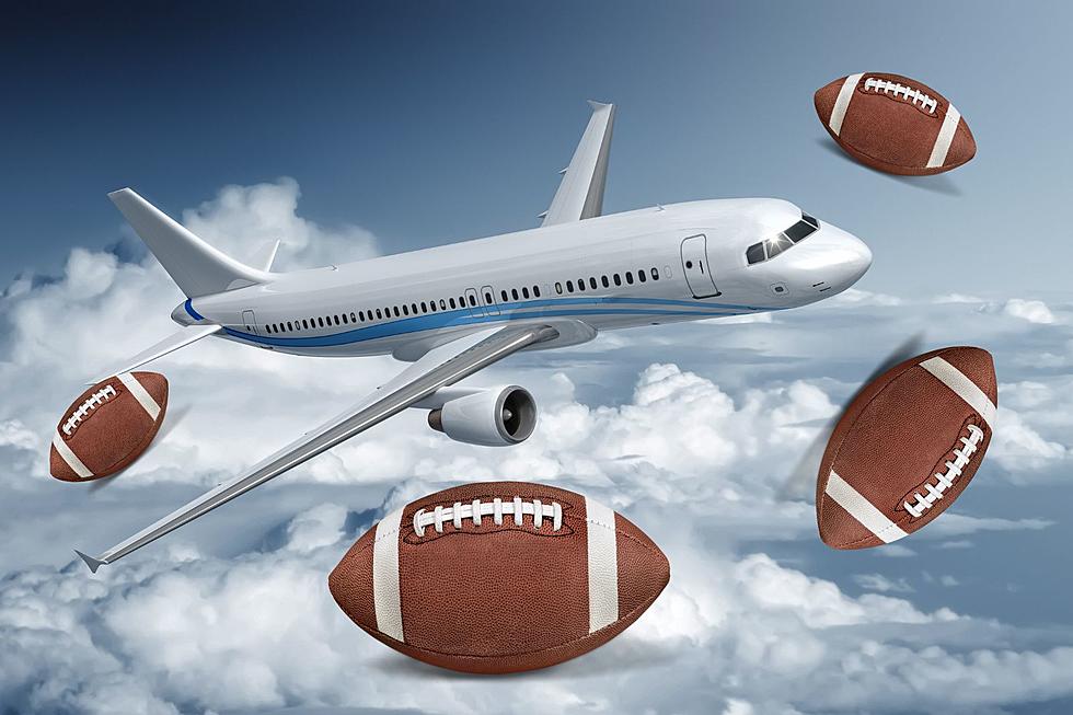 Watch Footballs Get Thrown Out Of Airplanes In Eastern Iowa