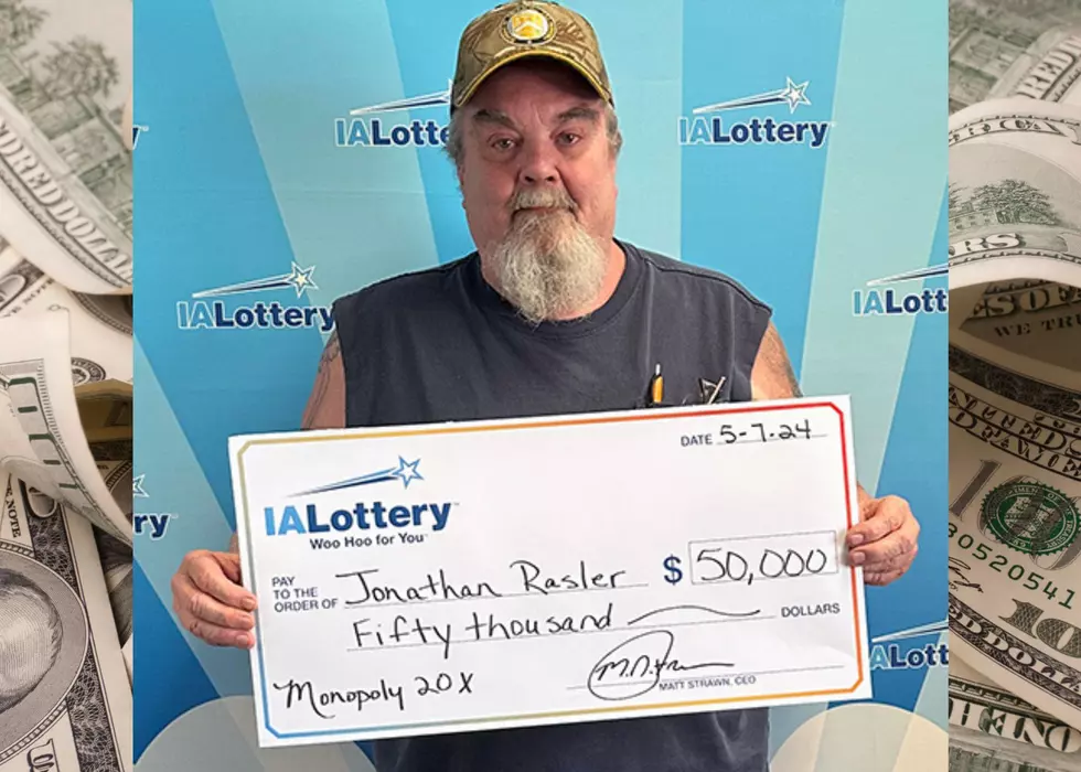 Eastern Iowa Man Wins $50,000 From Lottery Scratch-Off
