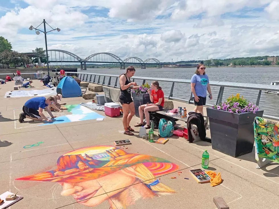 8th Annual Quad Cities Chalk Art Fest Happening In Rock Island