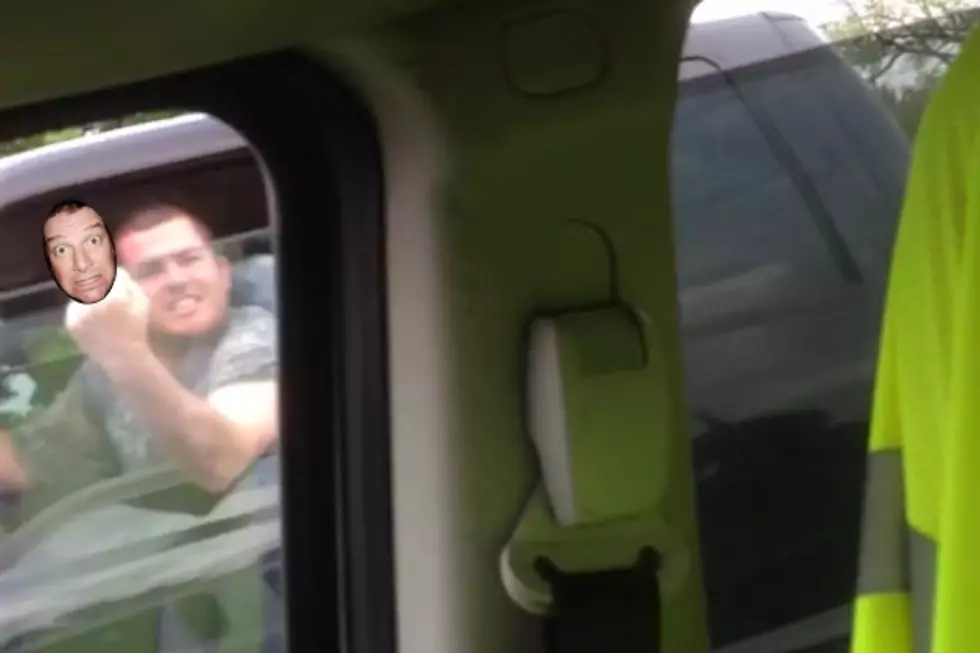 This enraged driver gets a little bit of instant Karma. [VIDEO]