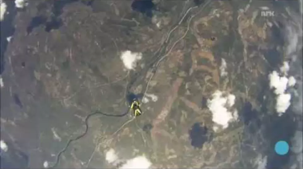 Skydiver Almost Struck By Meteorite