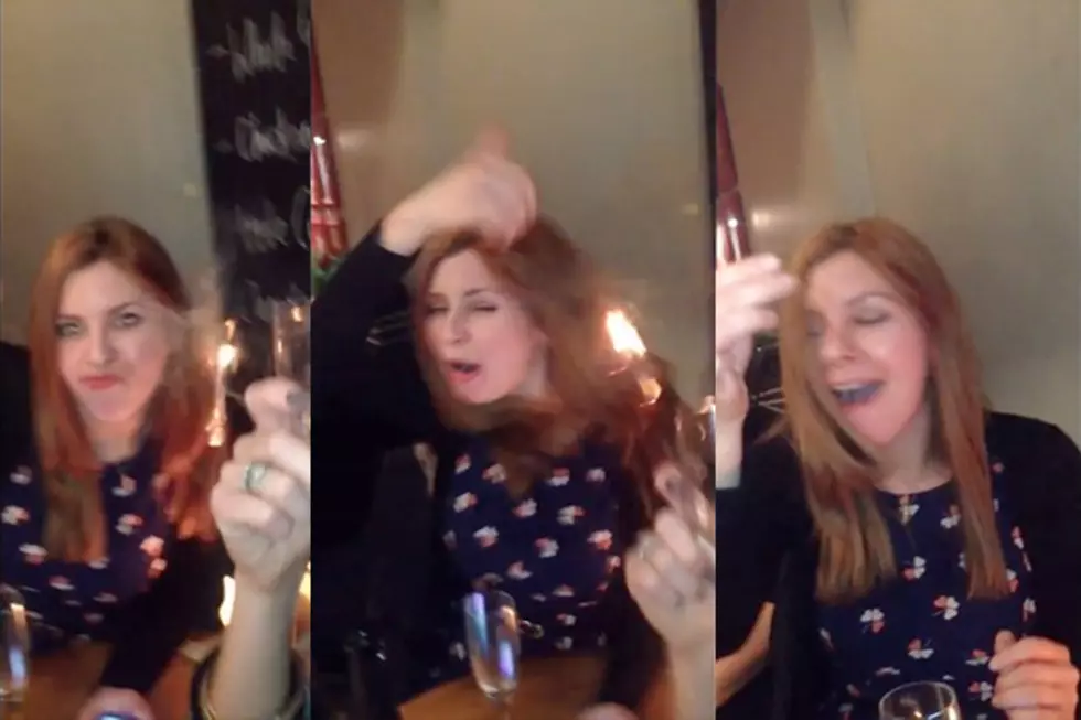 Woman Lit Her Hair on Fire Trying to Lean in For a Selfie