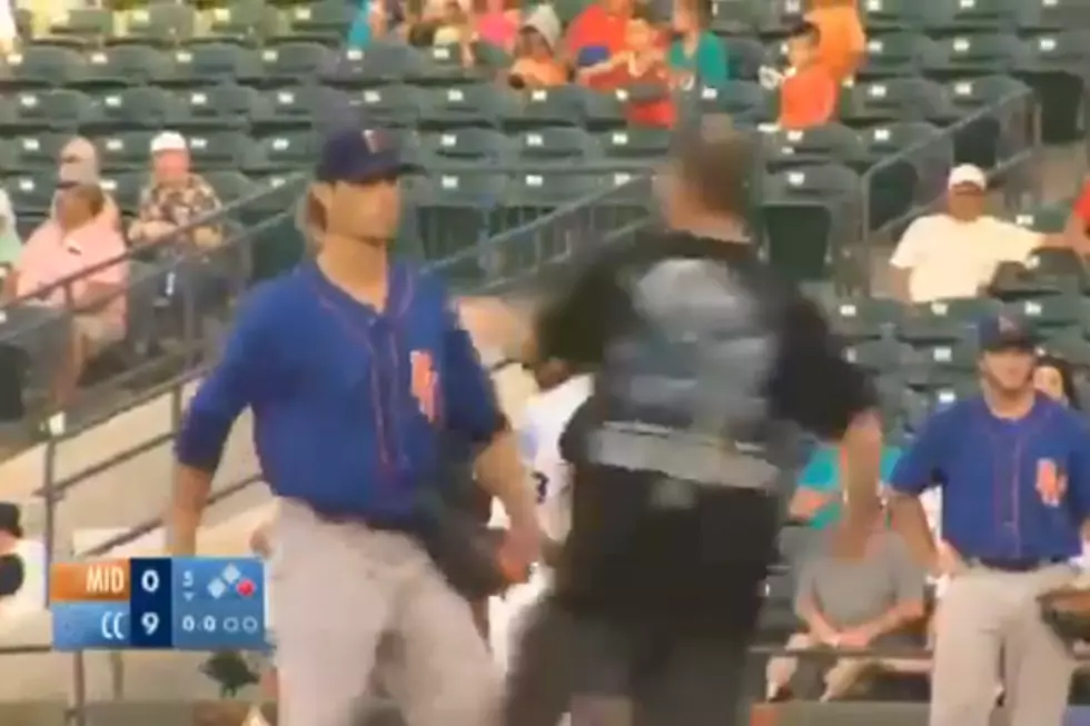 Corpus Christi Hooks Fan Charged Mound to Fight Opposing Pitcher After Batter is Hit by Pitch