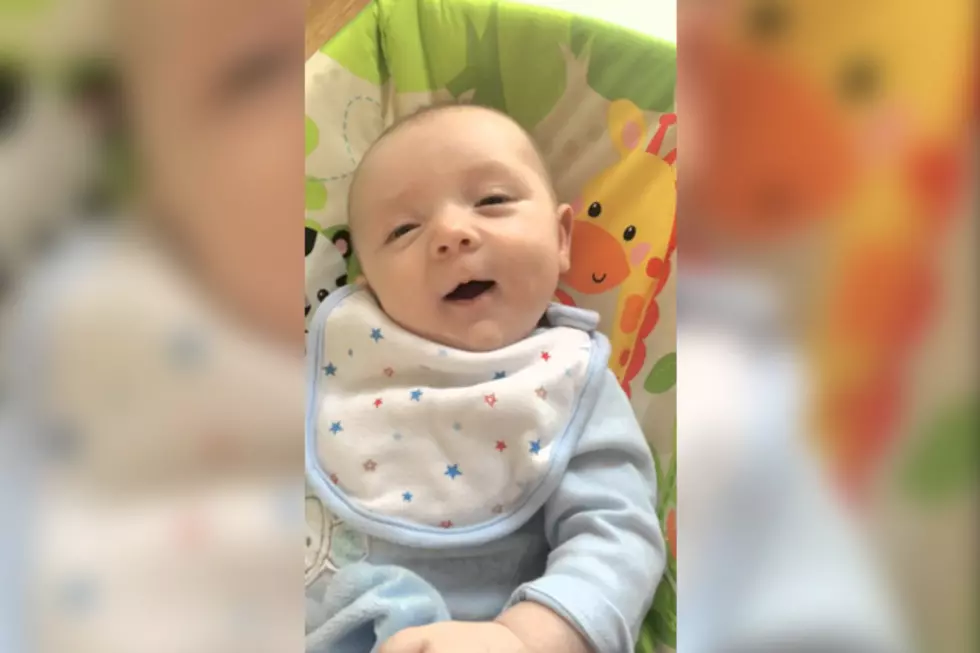 7-Week-Old Baby Already Has Handle on the English Language