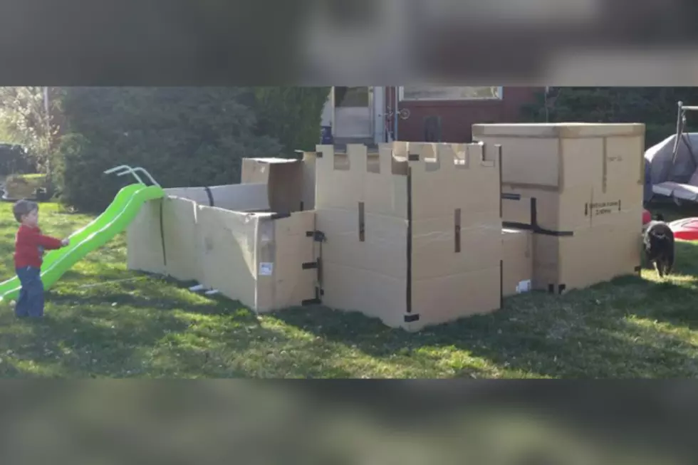 City Tells Dad to Take Down Cardboard Castle in Front Yard