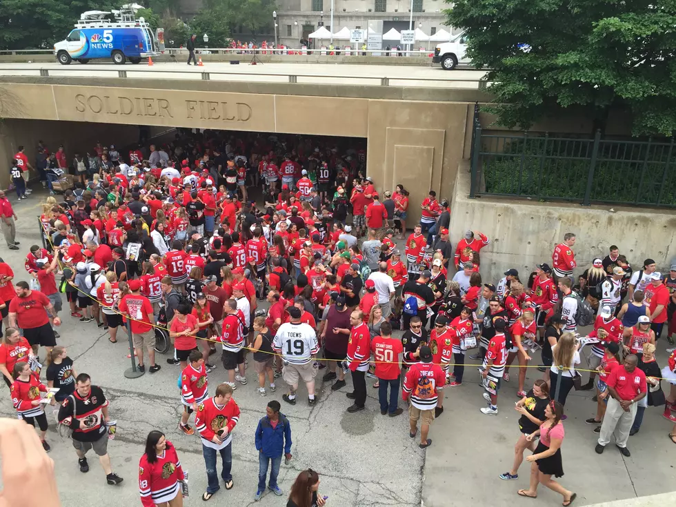 First-Hand Look at the Blackhawks Celebration Parade and Rally