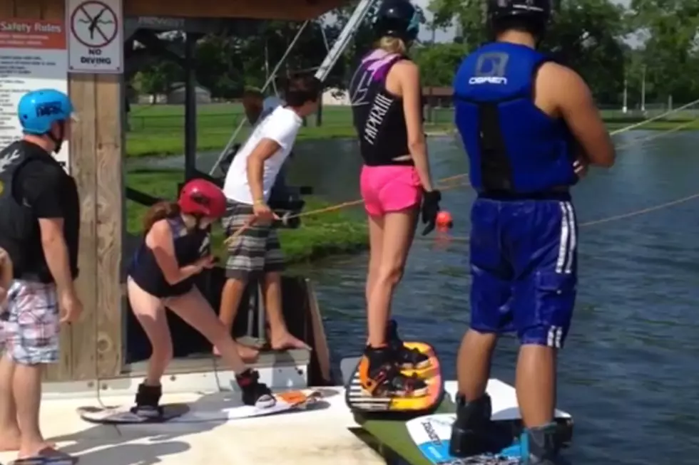 Watch This Girl Faceplant Off The Dock