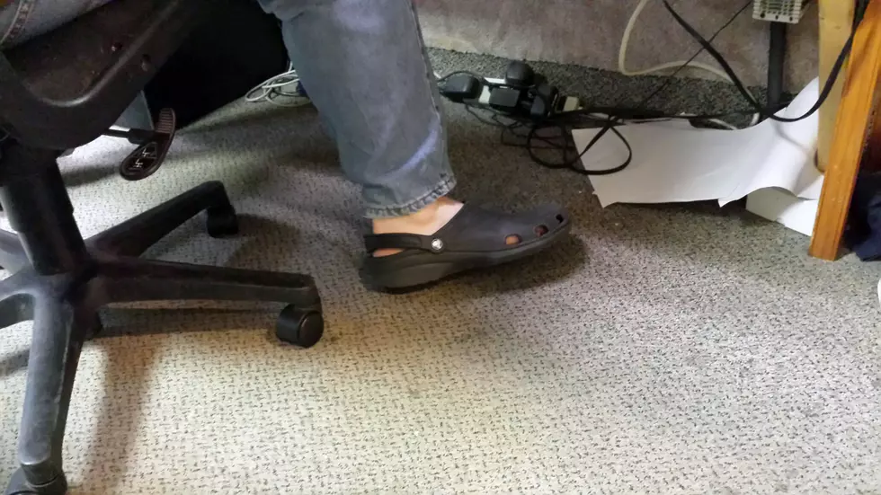 You&#8217;ll Never Guess Which Member of the Morning Show is Wearing Crocs