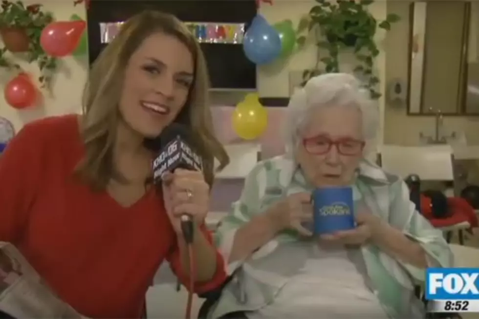 Exhausted 110-Year-Old Does an Interview, Just Wants to Nap