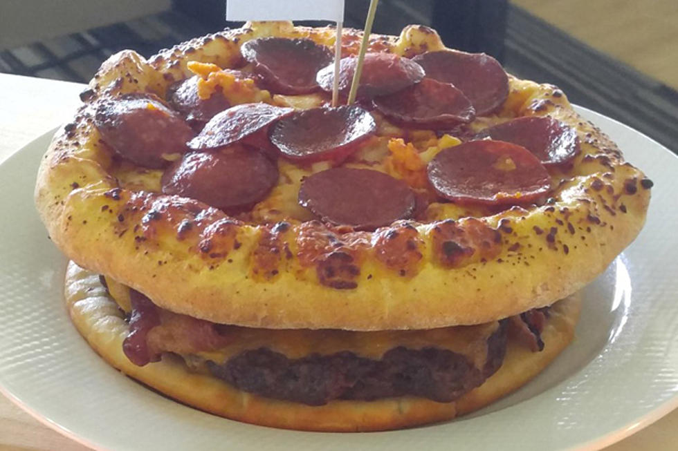 Atlanta Braves Introduce a Cheeseburger That Uses Pizzas For Buns