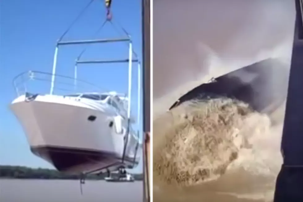 Snapped Cable Causes Multi-Million Dollar Yacht to Sink