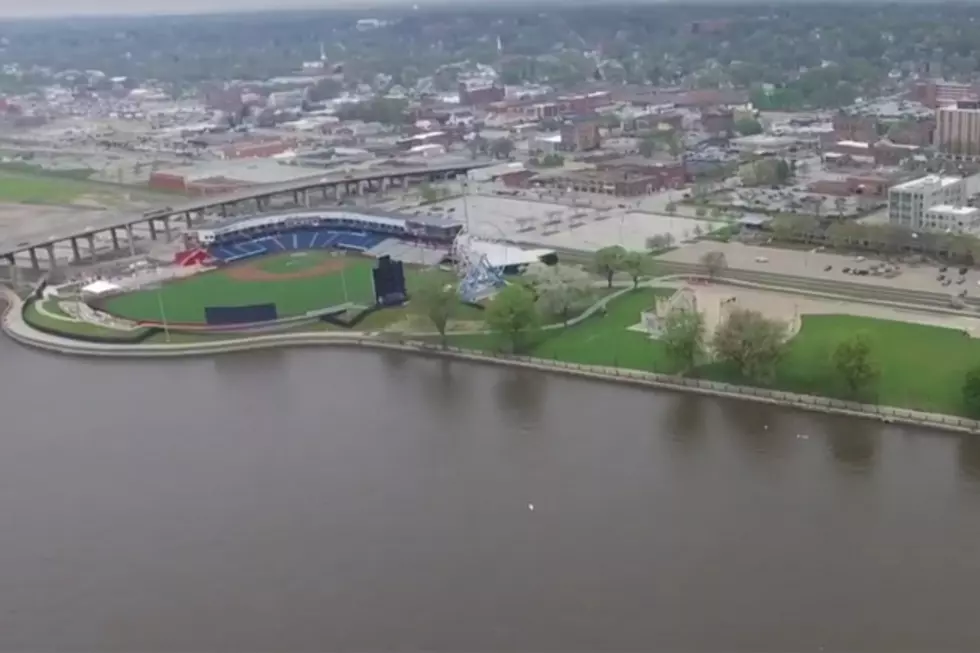 Drone Footage Shows Unique Look at Davenport&#8217;s Downtown and Mississippi Riverfront
