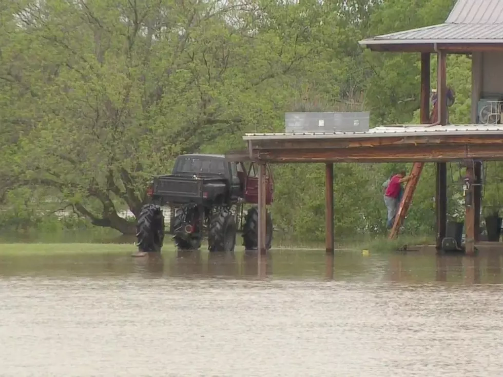 Texan Saves Stranded Neighbors with Monster Truck During Flood